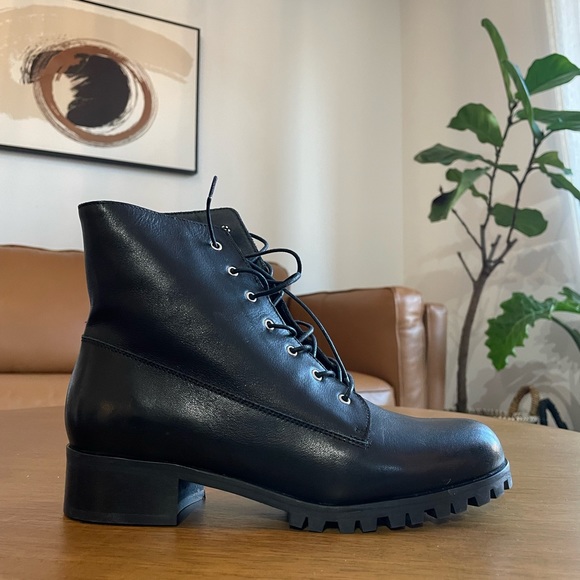 GRIGIARANCIO leather boots 37 - Picture 4 of 5